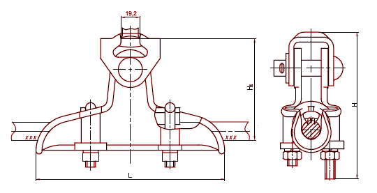 Зажим ПГГ-25/6-12А, ПГГ-30/12-20А